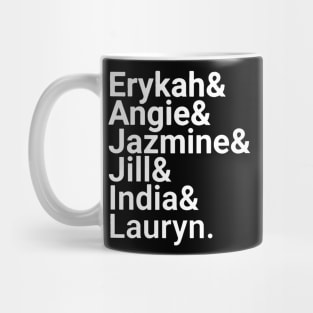 Erykah Angie Jazmine (white) Mug